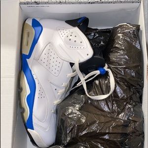 Air Jordan Retro 6 (Sport Blue)